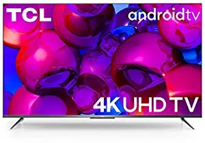 Tcl 43 inch (108 cm) AI Certified 43P715 (Sliver) (2020 Model) Android Smart 4K Ultra HD LED TV