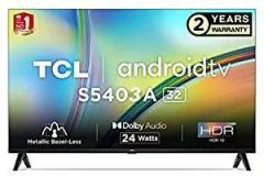 Tcl 32 inch (83 cm) S Series with HDR 10 Support Smart Android HD Ready LED TV