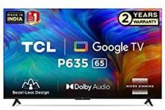 Tcl 65 inch (164 cm) Bezel Less Series Google 65P635 (Black) Smart 4K Ultra HD LED TV