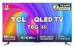 Tcl 65 inch (164 cm) Google 65T6G (Black) Smart 4K Ultra HD QLED TV