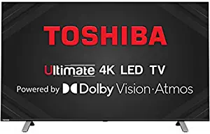 Toshiba 43 inch (108 cm) Vidaa OS Series 43U5050 (Black) (2020 Model) | With Dolby Vision and ATMOS Smart 4K Ultra HD LED TV