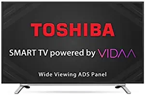 Toshiba 43 inch (108 cm) Vidaa OS Series ADS 43L5050 (Black) (2020 Model) Smart Full HD LED TV