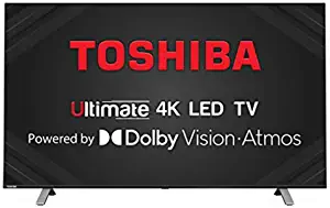 Toshiba 50 inch (126 cm) Vidaa OS Series 50U5050 (Black) (2020 Model) | With Dolby Vision and ATMOS Smart 4K Ultra HD LED TV