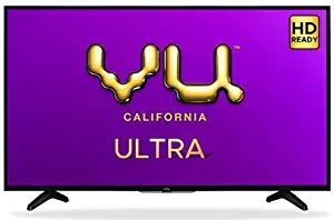 Vu 32 inch (80 cm) UltraAndroid 32GA (Black) (2019 Model) HD Ready LED TV
