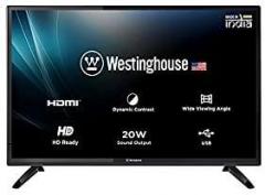 Westinghouse 24 inch (60 cm) WH24PL01 (Black) (2021 Model) HD Ready LED TV