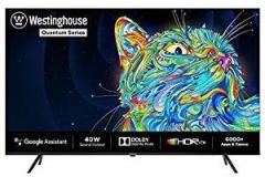 Westinghouse 55 inch (139 cm) Quantum Series Certified WH55PU80 (Black) Smart Android 4K Ultra HD LED TV