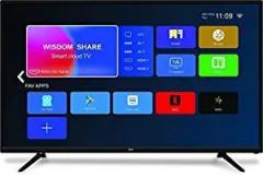 Yuwa 55 inch (140 cm) New Model in Black Color Televisions 4K Ultra HD TV