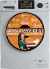 Equator 10 kg EW 830 Fully Automatic Front Load Washing Machine (Sanitize with Saree and Allergen Cycle with In built Heater White)