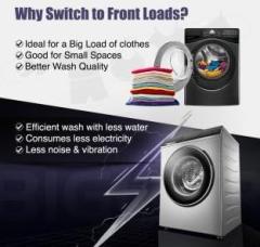 Ifb 8 kg SENATOR PLUS SXS 8014 Fully Automatic Front Load Washing Machine (with In built Heater Silver)