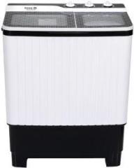 Innoq 7.8 kg IQ Turbo G Dryer Semi Automatic Top Load Washing Machine (Glass Top Finish Tubo Wash Technology with Jet Black, White)