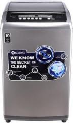 Koryo 8 kg KWM8018TL Fully Automatic Top Load Washing Machine (Grey, Silver)