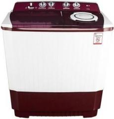 Lg 10 kg P2065R3SA Semi Automatic Top Load Washing Machine (White, Maroon)