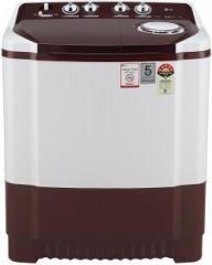 Lg 8 kg P8030SRAZ Semi Automatic Top Load (with In built Heater White, Maroon)