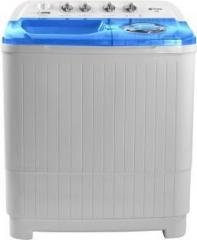 Micromax 7.5 kg MWMSA754TDRS1BL Semi Automatic Top Load Washing Machine (White, Blue)