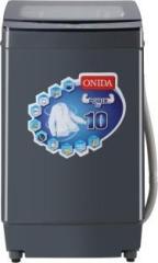Onida 7.5 kg T75CGN1 Fully Automatic Top Load (with Fuzzy Logic and Hydraulic Soft Close Glass Lid Grey)