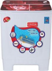 Onida 8 kg S80GSB Semi Automatic Top Load (Red, White)