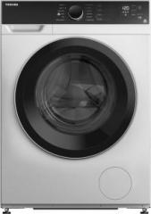 Toshiba 8 kg TW BJ90M4 IND Fully Automatic Front Load (COLOR ALIVE, Drum Clean Technology, 15 Minute Quick Wash with In built Heater Black, White)