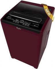 Whirlpool 6.5 Kg WM Royale 6512SD Fully Automatic Top Load Washing Machine Wine Chrome Tinted