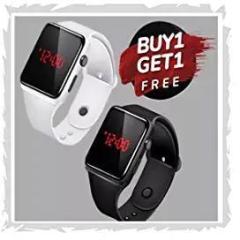 Acnos Acnos Digital Watch Combo Pack of 2 Buy 1 GET 1 Most Selling Latest Trending Men Women Watches Smart Watch Classy Digital Watch Wrist Watch Sports Watch LED Band for Kids Boys Girls Smart Watches 2