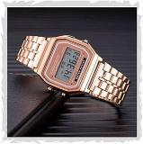 Acnos Premium Brand Digital 4 Colours Square Dial Unisex Wrist Watch for Men Women Pack of 1 WR
