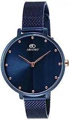 ADAMO Aristocrat Analog Unisex Watch Blue Dial Blue Colored Strap