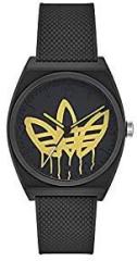 adidas Originals Analog Black Dial Unisex's Watch AOST22038