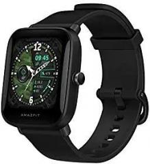 Amazfit Amazfit Bip U Pro Smart Watch with Built in Alexa, Built in GPS, 9 Day Battery Life, Fitness Tracker, Blood Oxygen, Heart Rate, Sleep, Stress Monitor, 60+ Sports Modes, 1.43 inch Large HD Display Black