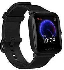 Amazfit Amazfit Bip U Smart Watch, SpO2 & Stress Monitor, 3.63 cm 1.43 inch HD Color Display, 60+ Sports Modes, Breathing Training, 50+ Watch Faces Black