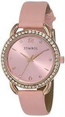 Amazon Brand Symbol Analog Pink Dial Women's Watch AZ SYW3 A