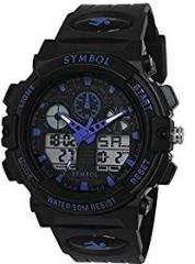 Amazon Brand Symbol Silicone Analog Digital Men's Watch