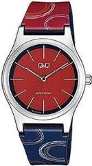Analog Red Dial Unisex's Watch QC10J322Y