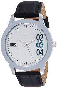 MTV Analog White Dial Men's Watch M 3009