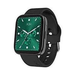 AQFIT AQFIT W9 Quad Bluetooth Calling Smartwatch | 1.69 inch Full Touch Screen HD Display with Voice Assistant | Up to 10 Days of Battery Life | IP67 Water Resistant | Integrated Health Check Black