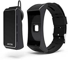 Aquaasian jakcom jakcom b3 Smartwatch Unisex Watch Black Dial Black Colored Strap