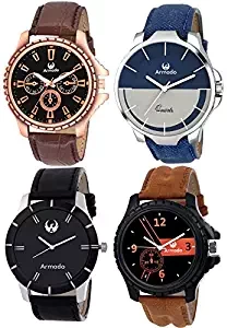 Armado AR 81019361 Combo of 4 Multicolours Watches