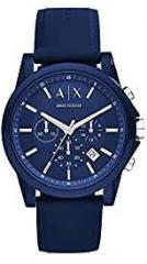 Armani Exchange Analogue Men's Watch Blue Colored Strap