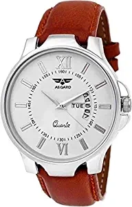 Casual Analog White Dial Men's Watch 158 DD1