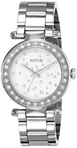 Aspen Analog White Dial Women's Watch AP1698