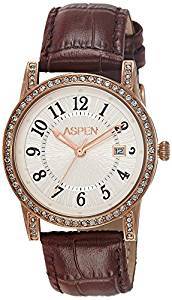 Aspen Analog White Dial Women's Watch AP1904