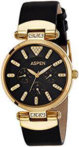 Aspen Power Bold Chronograph Black Dial Women's Watch AP1632