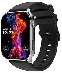 beatXP beatXP Unbound+ 1.8 inch 4.5 cm AMOLED Display 1000 Nits Brightness, Bluetooth Calling Smart Watch, 100+ Sports Modes, Health Rate, SpO2 & Sleep Monitoring, Upto 7 Days Battery Life Iced Silver