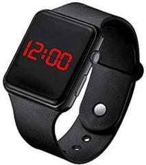 BID Digital Black Dial Led Watch for Kids Unisex Birthday Gift Digital Watch