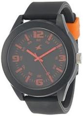 Black Dial Analog Watch for Unisex NR38003PP13W