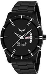 Black Dial Analoge Watch for Men and Boys VL 1116