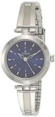 Blue Dial Analog Watch For Women NR2574SM01