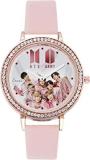BTS Analog Pink Dimond_03 Rosegold Watch | Girls | Premium Rosegold Watch