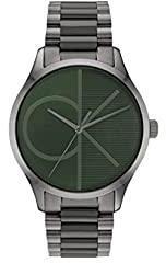 Calvin Klein Iconic Analog Green Dial Unisex's Watch 25200164