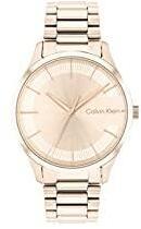 Calvin Klein Iconic BRACELT Analog Carnation Gold Dial Unisex's Watch 25200042