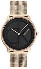 Calvin Klein Iconic MESH 40MM Analog Black Dial Unisex's Watch 25200029