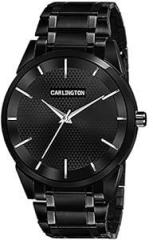 Carlington Premium Watch for Men with Black Colored Chain Watch for Men Stainless Steel and Scratch Resistance